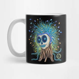 Skull Head Tree- Día De Los Muertos - Save Mother Nature - Tree Lovers Mug